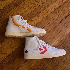 Bright white - new laces - bright colors.